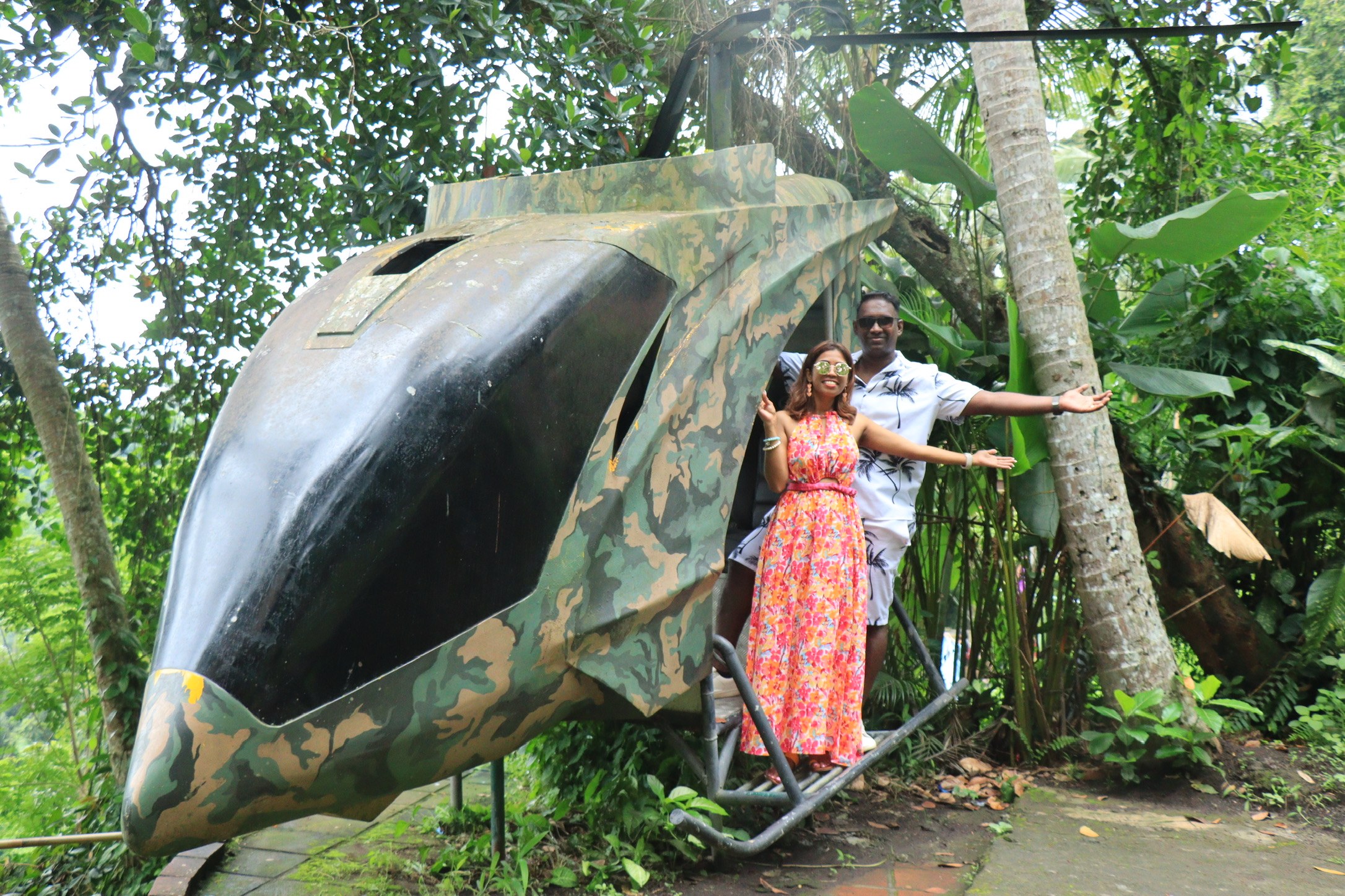 Gary and Kalai at Lempuyang Gate, Bali
